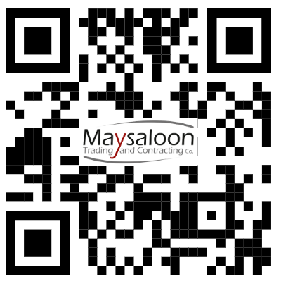 Maysaloon Trading & Contracting Company Website QR Code